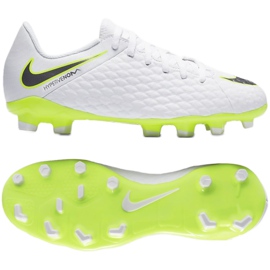 Scarpe da calcio Nike Hypervenom Phantom 3Academy Fg Jr AJ4119-107 multicolore bianco