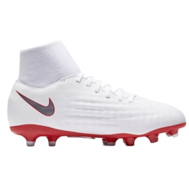 Scarpe da calcio Nike Magista Obra 2 Academy Df Fg Jr AH7313-107 multicolore bianco
