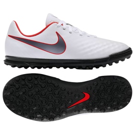 Scarpe da calcio Nike Magista ObraX 2 Club Tf Jr AH7317-107 multicolore bianco