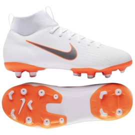 Scarpe da calcio Nike Mercurial Superfly 6 Academy Gs Mg Jr AH7337-107 multicolore bianco