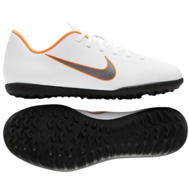Scarpe da calcio Nike Mercurial VaporX 12 club Tf Gs Jr AH7355-107 multicolore bianco