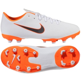 Nike Mercurial Vapor 12 Academy Gs Mg Jr AH7347-107 scarpe da calcio multicolore bianco