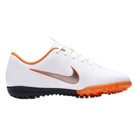 Scarpe da calcio Nike Mercurial VaporX 12 Academy Gs Tf Jr AH7342-107 bianco bianco