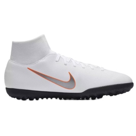 Scarpe da calcio Nike Mercurial SuperflyX 6 Club Tf M AH7372-107 bianco bianco