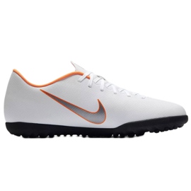 Nike Mercurial Vapor 12 Club Tf M AH7386-107 scarpe da calcio bianca bianca