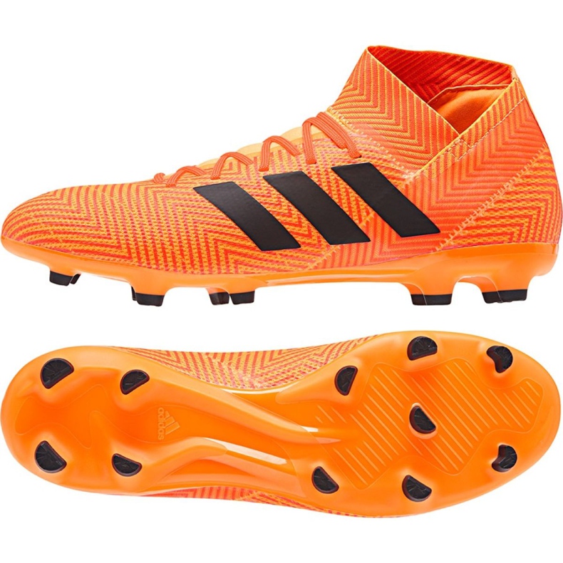 Scarpe da calcio Adidas Nemeziz 18.3 Fg M DA9590 arancia arancia