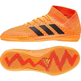 Scarpe da calcio Adidas Nemeziz Tango 18.3 IN Jr DB2373 arancia