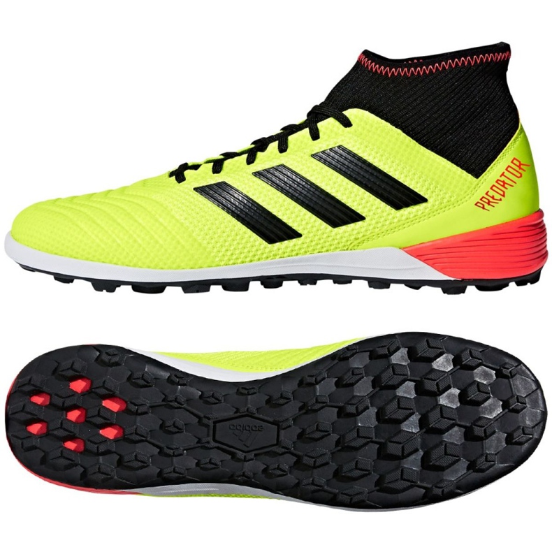 Scarpe da calcio Adidas Predator Tango 18.3 Tf M DB2134 giallo giallo