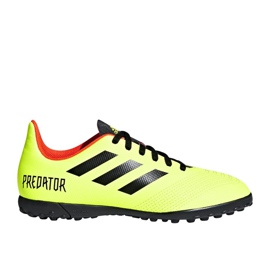 Scarpe da calcio Adidas Predator Tango 18.4 Tf Jr DB2340 giallo giallo