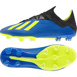 Scarpe da calcio Adidas X 18.2 Fg M DA9334 blu navy blu