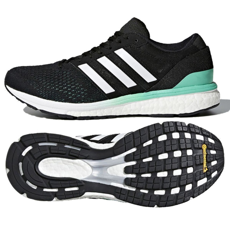 Scarpe da corsa adidas Boston 6 W BB6421 nero verde