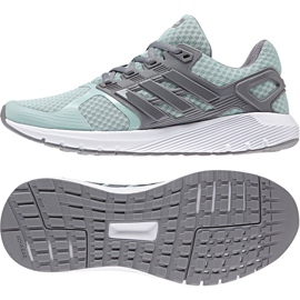 Scarpe da corsa adidas Duramo 8 W CP8754 grigio verde
