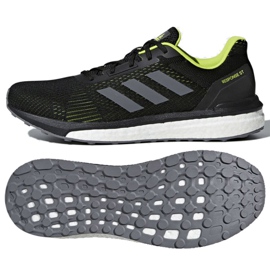 Scarpe da corsa adidas response St M CG4004 nero