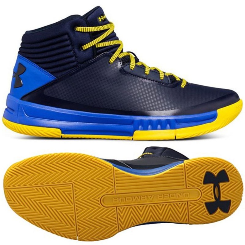 Scarpe da basket Under Armour Lockdown 2 M blu navy