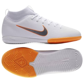 Scarpe indoor Nike Mercurial SuperflyX 6 Academy Gs Ic Jr AH7343-107 bianco bianco