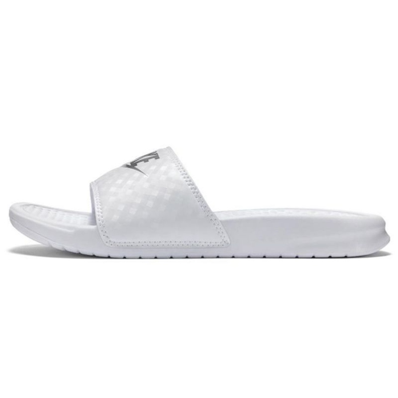 Pantofole Nike Benassi Just Do It 343881 102 bianca