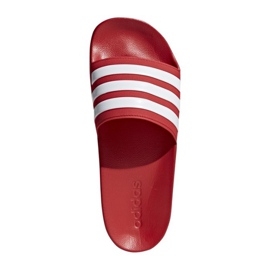 Adidas Adilette Doccia AQ1705 pantofole bianco rosso