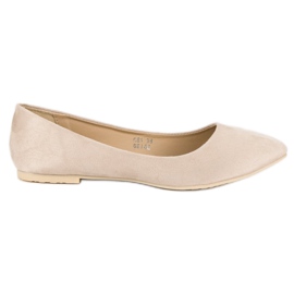 Seastar Ballerine in camoscio beige