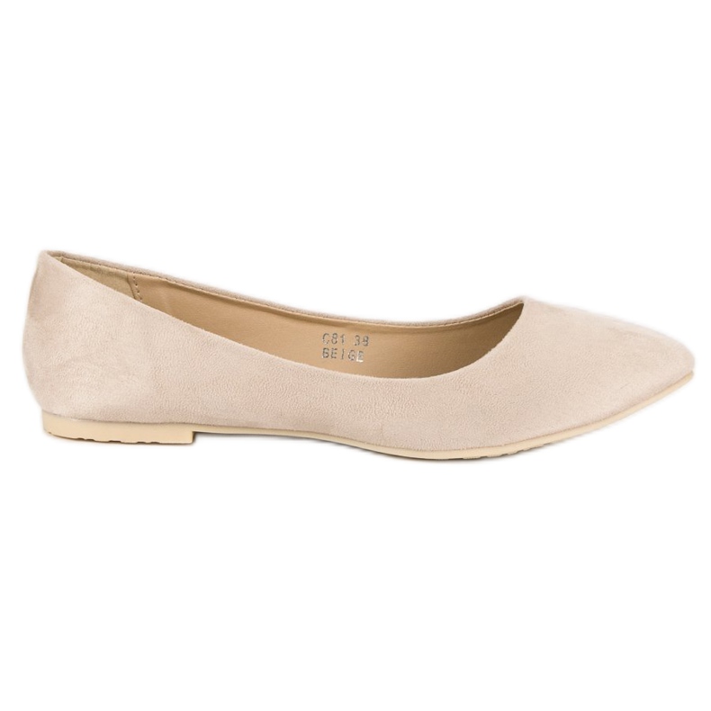 Seastar Ballerine in camoscio beige