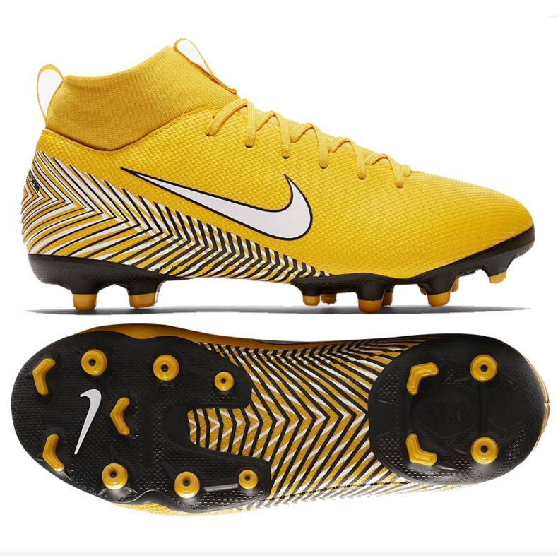 Scarpe da calcio Nike Mercurial Superfly 6 Academy Mg Jr AO2895-710 multicolore giallo