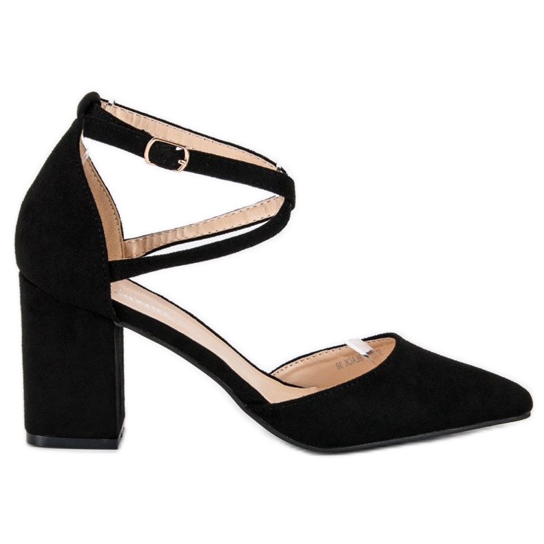 Seastar Décolleté con cintura nero