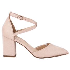 Seastar Décolleté con cintura beige