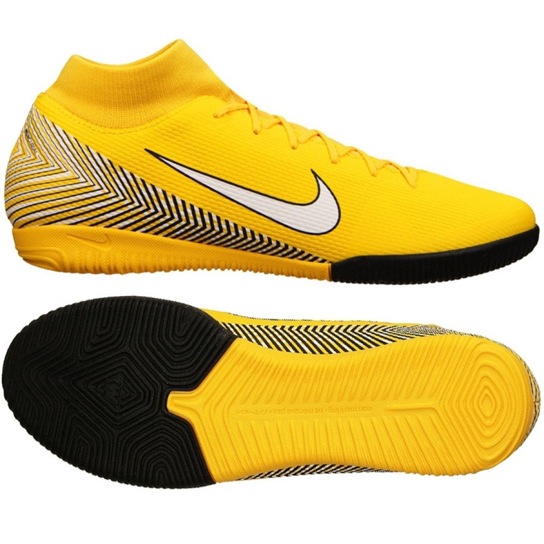 Scarpe indoor Nike Mercurial Neymar SuperflyX 6 Academy Ic M AO9468-710 multicolore giallo