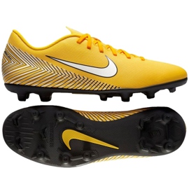 Nike Mercurial Vapor 12 Club Neymar Mg M AO3129-710 scarpe da calcio multicolore giallo