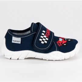Raweks Pantofole da bambino in velcro blu