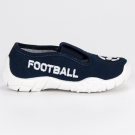 Raweks Pantofole da casa con elastico blu