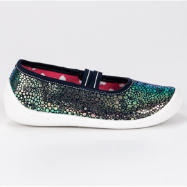 Raweks Pantofole lucide con un elastico verde