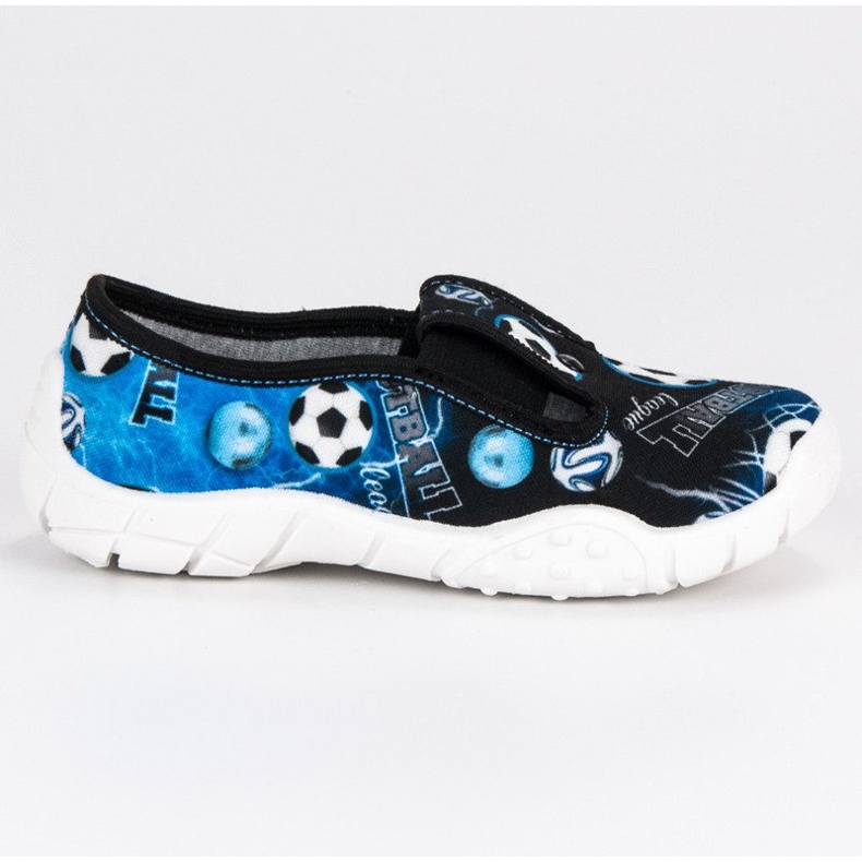 Raweks Pantofole da casa con elastico blu