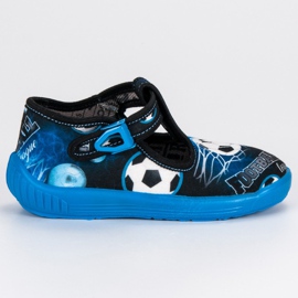 Raweks Pantofole sulla fibbia blu