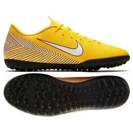 Scarpe da calcio Nike Mercurial Vapor 12 Club Tf M AO3119-710 giallo giallo