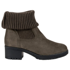 Seastar Stivali alti slip-on verde