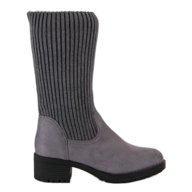 Seastar Stivali alti slip-on grigio