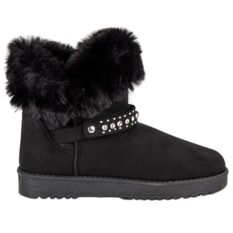 Seastar Mukluki con pelliccia nero