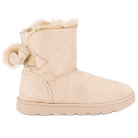 Doposci da donna beige