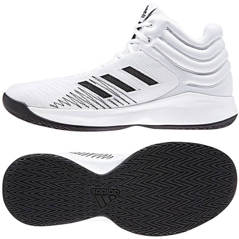 Scarpe da basket adidas Pro Sprak 2018 M B44966 bianca bianca