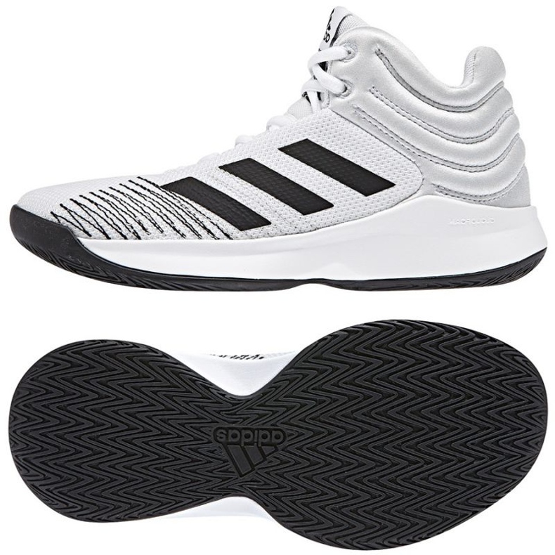 Scarpe da basket adidas Pro Spark 2018 bianca