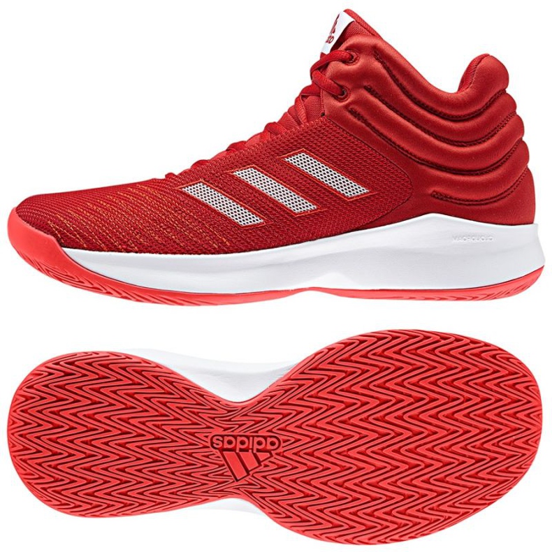 Scarpe da basket adidas Pro Sprak 2018 M rosso