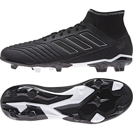 Scarpe da calcio Adidas Predator 18.3 Fg M nero