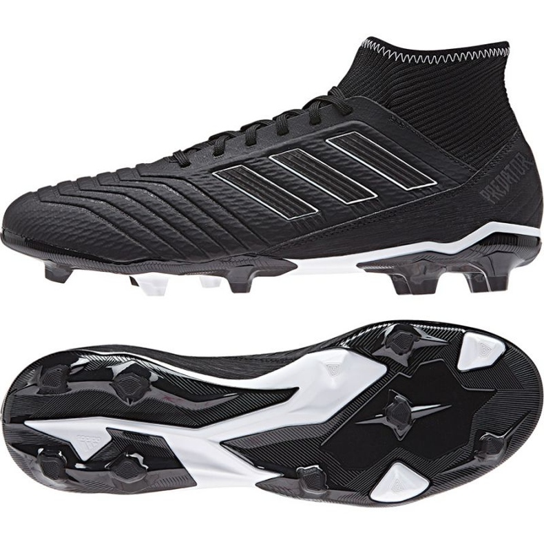 Scarpe da calcio Adidas Predator 18.3 Fg M nero