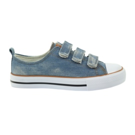 American Club Scarpe da ginnastica americane sneakers scarpe da bambino blu