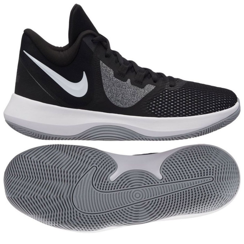 Scarpe da basket Nike Air Precision Ii M AA7069-001 nero nero