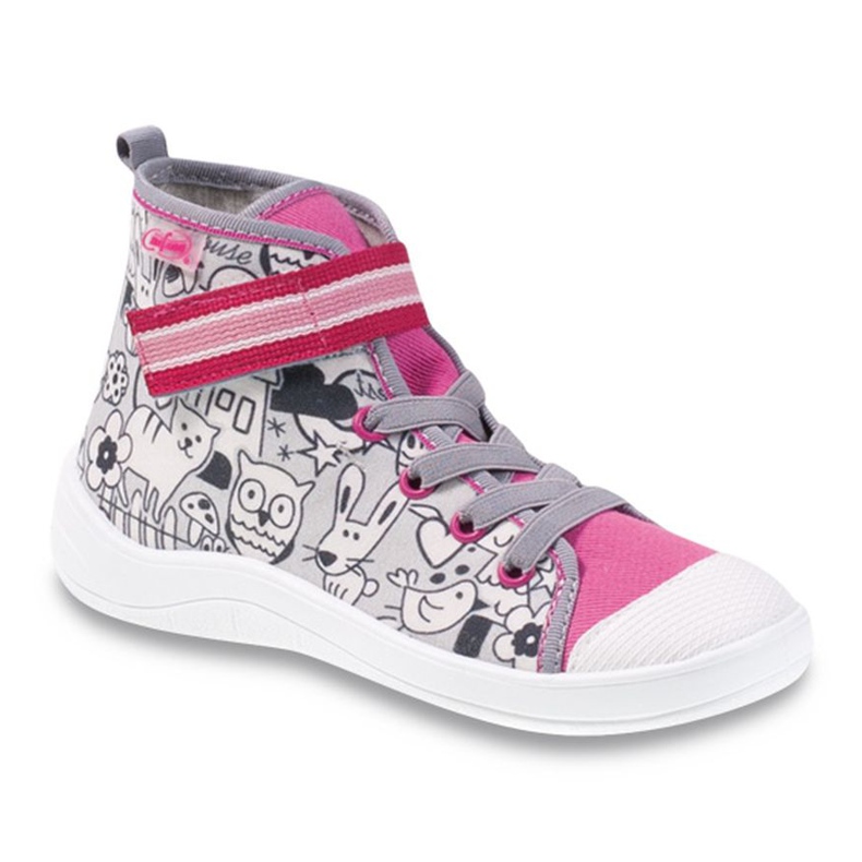 Schema da colorare di scarpe per bambini Befado 268X064 multicolore