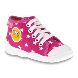 Scarpe da bambino colorate Befado 218P055 rosa