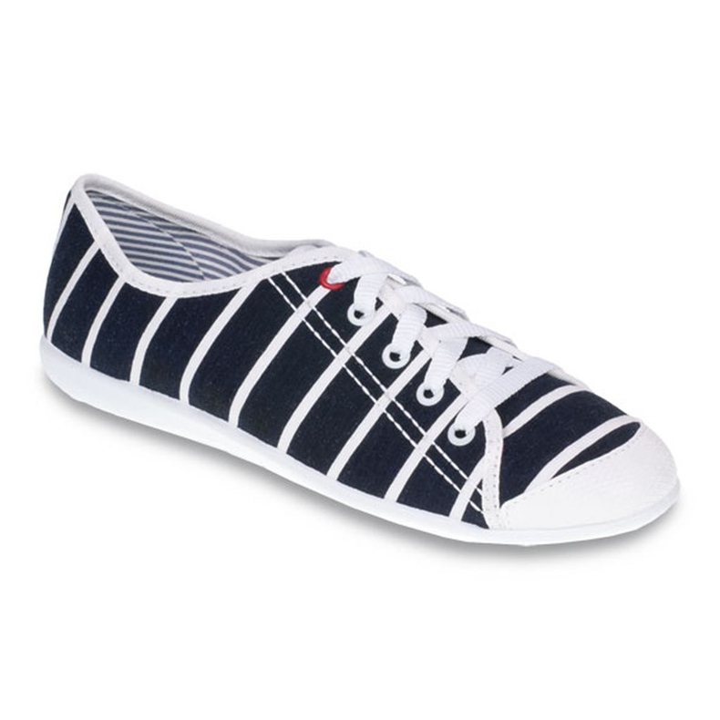 Befado scarpe giovani 248Q018 bianca blu navy