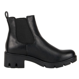Small Swan Stivaletti Chelsea neri nero