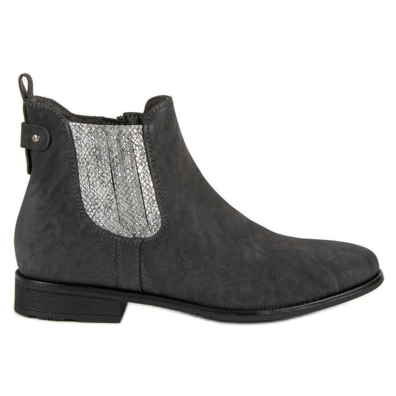 Vinceza Stivaletti eleganti Stivali Jodhpur grigio